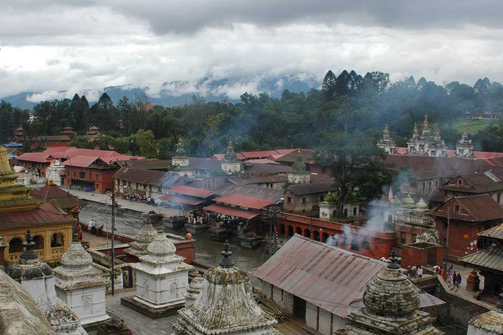 25 - Nepal - Kathmandu, templo de Pashupatinath
